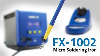 HAKKO FX-1002 Micro Soldering Iron — Video by American Hakko