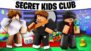 I Started a SECRET KIDS CLUB in Brookhaven RP!