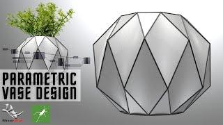 Easy Grasshopper Tutorial | Parametric Vase Design | Rhino