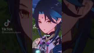 Kaeya and Xiao: ONCE THE SNOW IS THICK ENOUGH WE CAN EAT IT!!! | Genshin Impact #TikTok #shorts