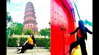 EXPLORING WORLD FAMOUS CHINA TOWER AND GETTING IN TROUBLE WITH THE POLICE!? - China Vlog, Day 13