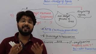 Base modifying agents #Chemical mutagens #CSIR #DBT #NEET #IFS