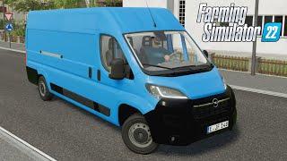 Opel Movano - Farming Simulator 2022 [FS22 LS22 Car Vehicle Mod] #farming #gaming #car #games #bus