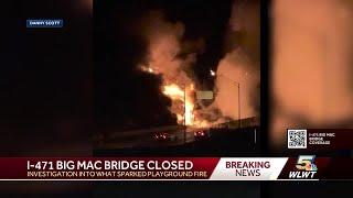 'Big Mac' Bridge remains closed after massive fire caused damage