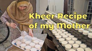 Kheer Recipe of my Mother // Niyaaz for 7th day of imam Hussain ع try this so yummy