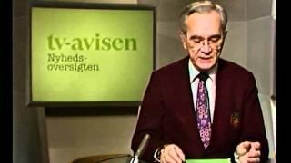 DR TV  Den sene TV-Avis efterfulgt af programoversigt og afslutning 5/6 1980