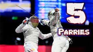 Fencing Basics: The 5 Parries of Sabre