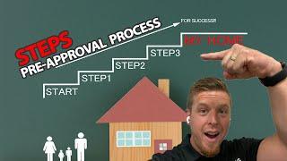 3 Steps pre approval process | First step in home buying process