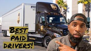 Does UPS really have the HIGHEST PAID driver’s in the trucking industry? #trucking