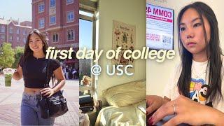 first day of college (freshman at USC)