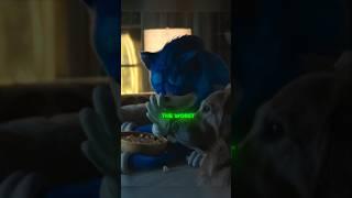 Sonic made fun of his movie  #sonicthehedgehog #sega #sonic