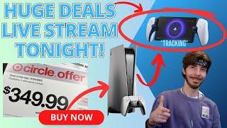 PS5 Disc + PlayStation Portal Tracking! BLACK FRIDAY GAMING DEAL STREAM