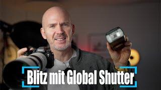 Fotografieren mit Blitz und Global Shutter