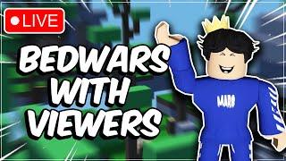  LIVE Roblox Bedwars KIT GIVEAWAY!!! (Playing With Viewers)