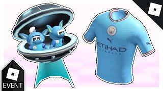 [EVENT] How to get the MAN CITY HOME SHIRT & MAN CITY MOONSHIP in MAN CITY BLUE MOON | Roblox