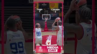 FAST 3 POINT SHOOTING CONTEST | Yago vs Canaan | Crvena zvezda