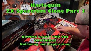 Harlequin 48K ZX Spectrum Clone Build Part 3: Modern Storage and Joystick Ports