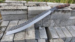 The HeadHunter Machete. Parang Duku Candung Versi Mandau.