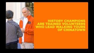 China Exchange: Chinatown Stories Walking Tour with the History Champions