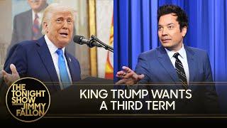 Trump Is Serious About a Third Term, “Couldn’t Care Less” About His Tariffs Raising Prices