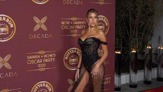 Kara Del Toro attends Darren & Richie’s Oscar Party 2022 red carpet event