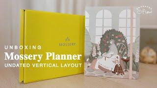 Unboxing | Mossery Undated Planner Vertical Layout