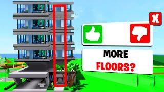 How to ADD MORE FLOORS to NEW HOUSE in BROOKHAVEN RP!