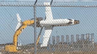 Florida Man Flies Jet With Excavator Like a Toy Plane