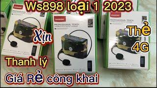 Loa kêu chim ws898 model mới 2023 / thanh lý giá rẻ công khai Call:0962331807