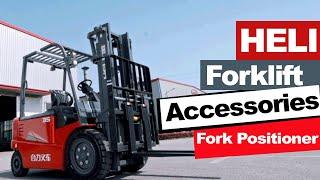 HELI FORKLIFTS - Sideshift with fork positioner