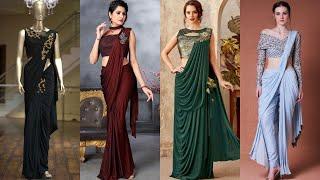 Beautiful Readymade Saree|Designer Drape Saree Collection 2020||Chic Fashion||CF