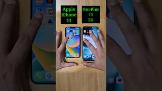 iphone 14 Vs OnePlus 11 5G Speed Test Comparison |