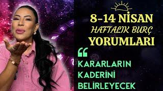 Nurcan Vecigün ile 8-14 Nisan Haftalık Burç  Yorumları