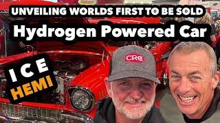 Worlds First To Be Sold!!!  HYDROGEN Powered 57 Chevy with an ICE HEMI !!!