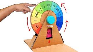 How To Make Spinning Wheel With Cardboard, How To Make a Spinning Wheel DIY Wheel, Prize Wheel