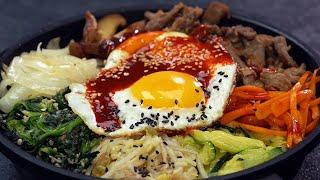 BIBIMBAP, un plato coreano INCREÍBLE - RECETA