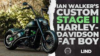 WE BUILT a Custom Harley-Davidson Fat Boy for FOOTBALL LEGEND Ian Walker!