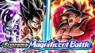 CARNIVAL LR GT SSJ3  SSJ4 GOKU VS. GOKU & FRIEZA! SUPREME MAGNIFICENT BATTLE! (DBZ: Dokkan Battle)