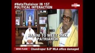 Neta Rajinikanth To Meet DMK Supremo, M Karunanidhi