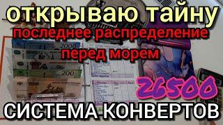 #64  последнее распределение перед морем 26500р / открываю тайну / влоговый канал и телеграм