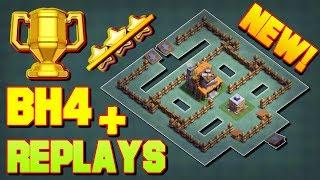 Builder Hall 4 Base / BH4 Builder Base + Defense Replays / Base Layout | Clash of Clans
