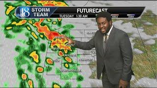 November 18, Monday 6:30 AM Weather Forecast