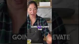 A SAVORY Vinaigrette #shorts #Vinaigrette #cookingtips #cookingathome #knives #cookingguide