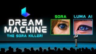 Meet Luma 'Dream Machine' - The World's First FREE Ultra Realistic Video Generator!