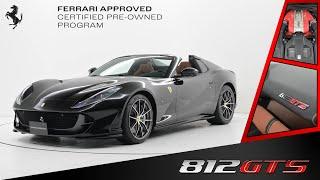 Ferrari 812GTS 2022MY 認定中古車 エンジン音あり（車体末尾番号：162）