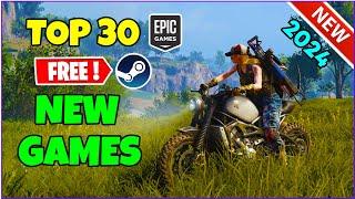 TOP 30 NEW FREE Games released in 2024 So Far (Steam/Epic)