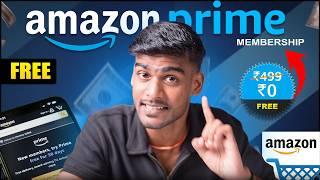  HOW TO GET FREE AMAZON PRIME MEMBERSHIP TRICK || AMAZON 30 DAYS FREE TRIAL || NEW EARNING APP 2024