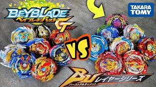 Beyblade Burst BU vs GT Elimination Tournament featuring Barricade Lucifer