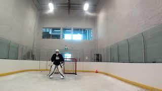 Goalie training(Rick Heinz)