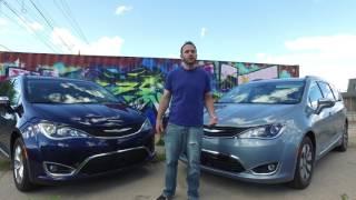 2017 Chrysler Pacifica vs. 2017 Chrysler Pacifica Hybrid MPG comparison